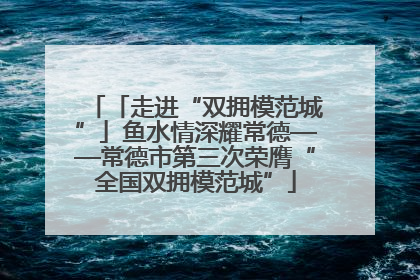 「走进“双拥模范城”」鱼水情深耀常德——常德市第三次荣膺“全国双拥模范城”
