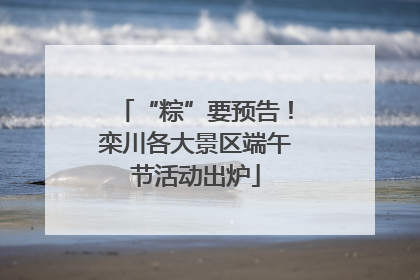 “粽”要预告！栾川各大景区端午节活动出炉