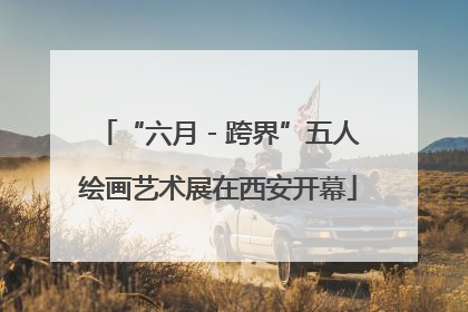 “六月 - 跨界”五人绘画艺术展在西安开幕