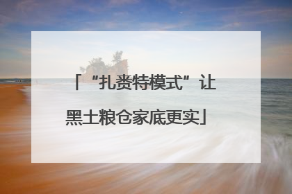 “扎赉特模式”让黑土粮仓家底更实