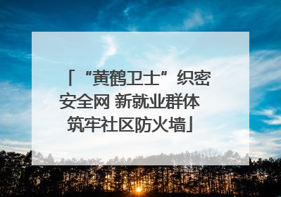 “黄鹤卫士”织密安全网 新就业群体筑牢社区防火墙