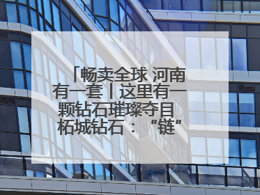 畅卖全球 河南有一套丨这里有一颗钻石璀璨夺目 柘城钻石：“链”就发展新动力