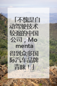 不愧是自动驾驶技术较强的中国公司，Momenta得到众多国际汽车品牌青睐！