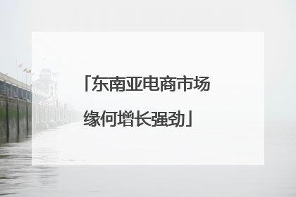 东南亚电商市场缘何增长强劲