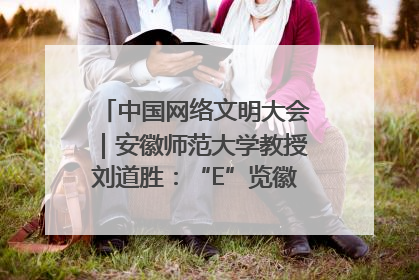 中国网络文明大会｜安徽师范大学教授刘道胜：“E”览徽风，构筑中华民族共有精神家园