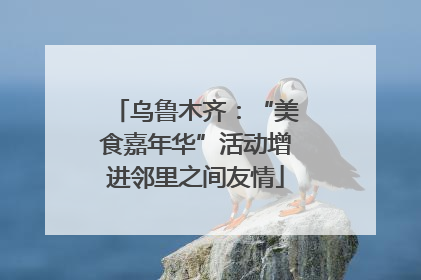 乌鲁木齐：“美食嘉年华”活动增进邻里之间友情