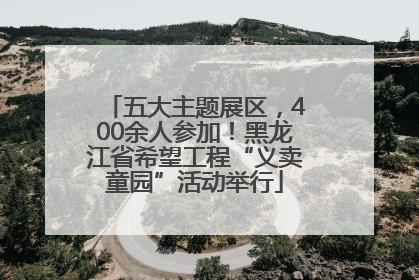 五大主题展区，400余人参加！黑龙江省希望工程“义卖童园”活动举行