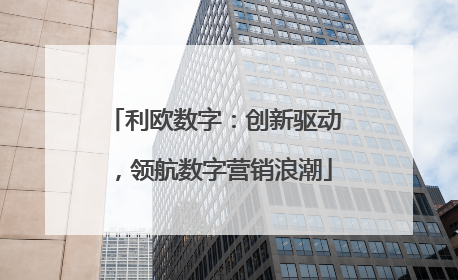 利欧数字：创新驱动，领航数字营销浪潮