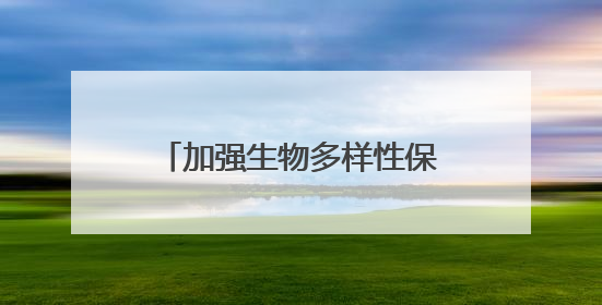 加强生物多样性保护！“落实昆蒙框架：海洋保护地建设和南极公海生态保护”主题论坛将举办