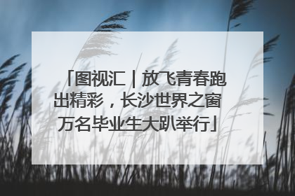 图视汇｜放飞青春跑出精彩，长沙世界之窗万名毕业生大趴举行