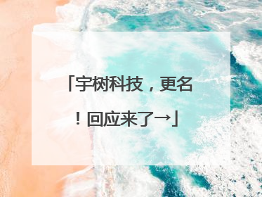 宇树科技，更名！回应来了→