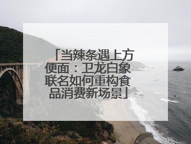 当辣条遇上方便面：卫龙白象联名如何重构食品消费新场景