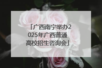 广西南宁举办2025年广西普通高校招生咨询会