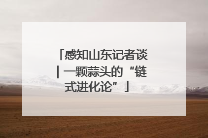 感知山东记者谈｜一颗蒜头的“链式进化论”