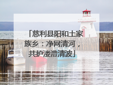 慈利县阳和土家族乡：净网清河，共护溇澧清波
