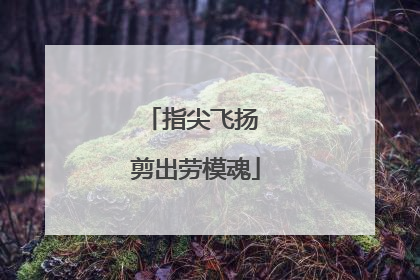 指尖飞扬 剪出劳模魂