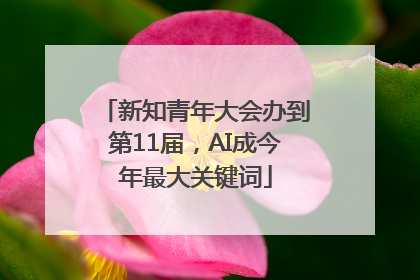 新知青年大会办到第11届，AI成今年最大关键词