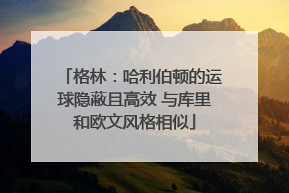 格林：哈利伯顿的运球隐蔽且高效 与库里和欧文风格相似