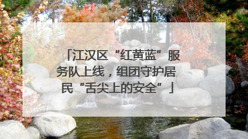 江汉区“红黄蓝”服务队上线，组团守护居民“舌尖上的安全”