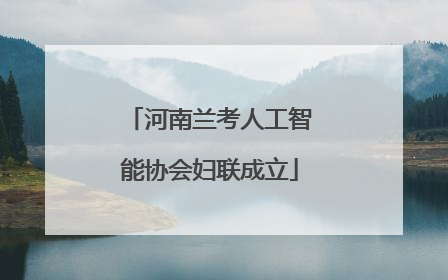 河南兰考人工智能协会妇联成立