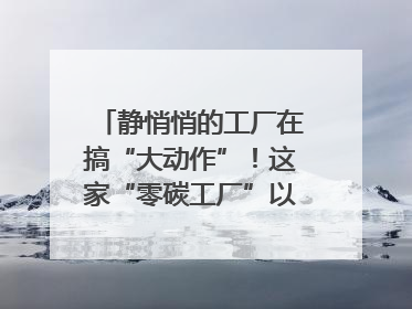 静悄悄的工厂在搞“大动作”！这家“零碳工厂”以“三创三增”探索共富新路径｜网络名人四川行