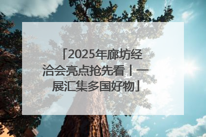 2025年廊坊经洽会亮点抢先看丨一展汇集多国好物