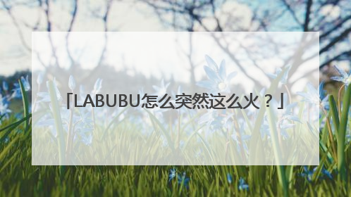 LABUBU怎么突然这么火？